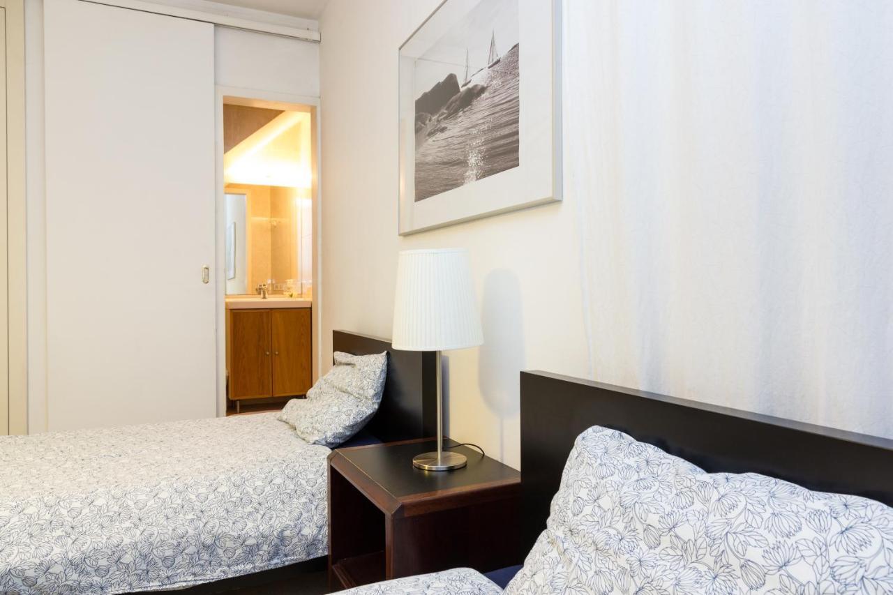 Vila Olimpica Skyline Barcelona Zimmer foto